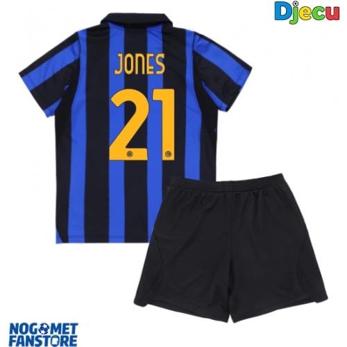 Inter Milan Curtis Jones #21 Domaci Dres za djecu 2026-27 Kratak Rukav (+ Kratke hlače)